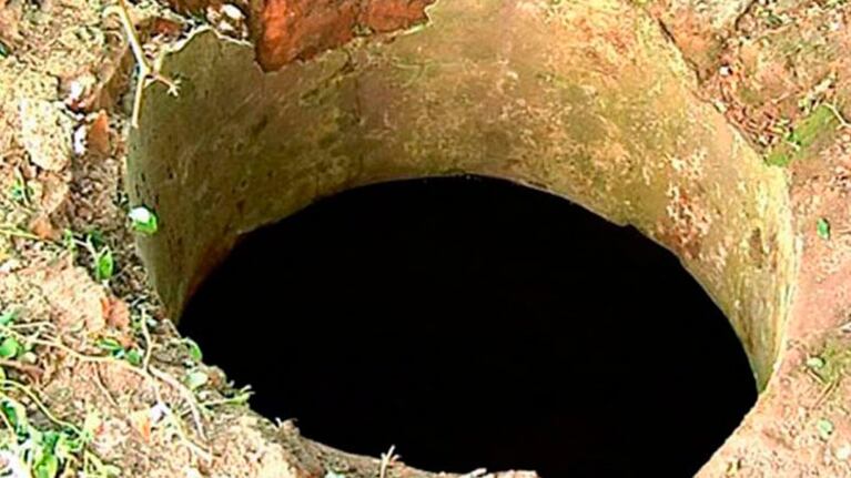 El pozo que sorprendió al ladrón.