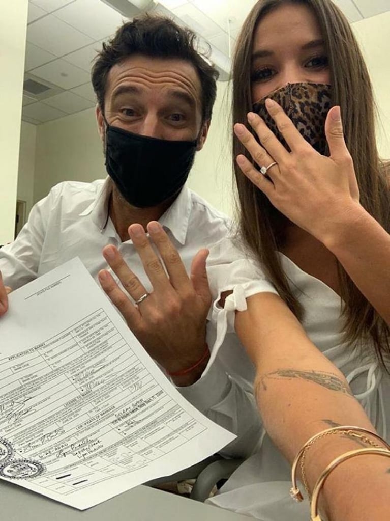 El precio de la boda exprés de Pico Mónaco y Diana Arnopoulos