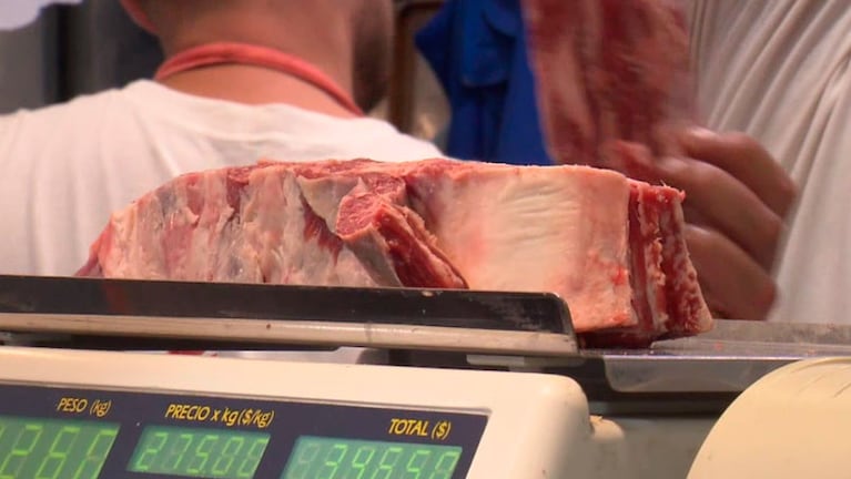 El precio de la carne sufrió un fuerte aumento en los últimos días. Foto: ElDoce.tv