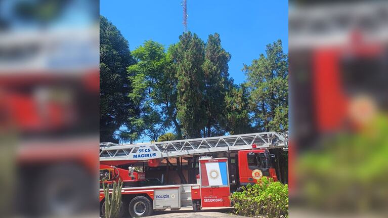 El predio de EPEC donde ocurrió la tragedia se encuentra en barrio Jardín.