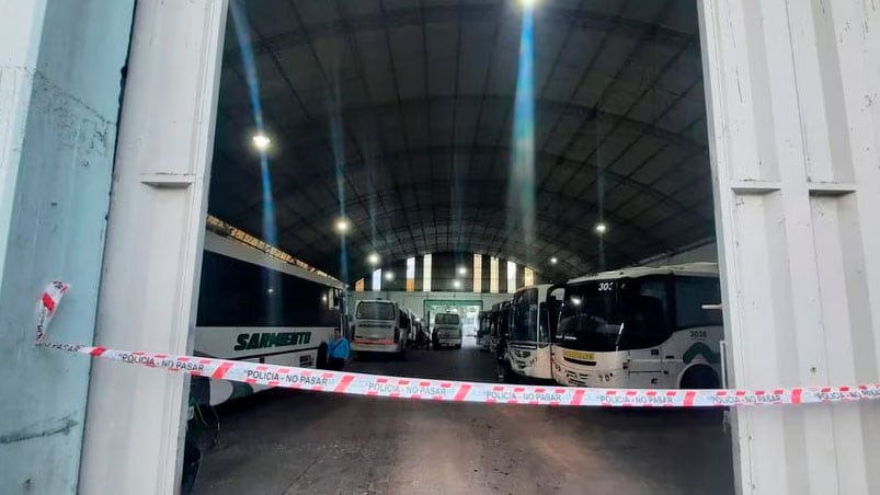 El predio de Grupo Sarmiento donde ocurrió el fatal accidente.