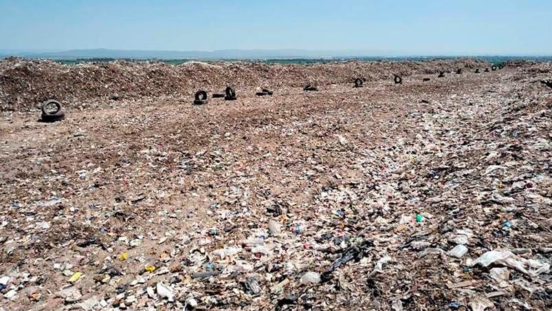 El predio Piedras Blancas donde buscan a Anahí. 