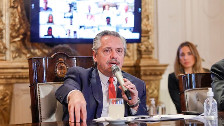 El presidente Alberto Fernández se reunirá con gobernadores.