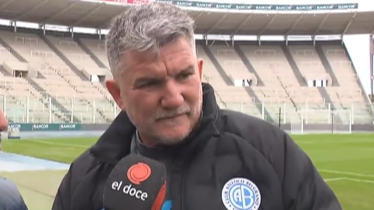 El presidente celeste palpitó la gran final ante River en el Kempes.