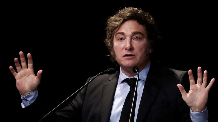 El presidente de Argentina, Javier Milei, habla en un evento empresarial en Buenos Aires, Argentina, el 5 de junio de 2024. (Foto: REUTERS/Agustin Marcarian)