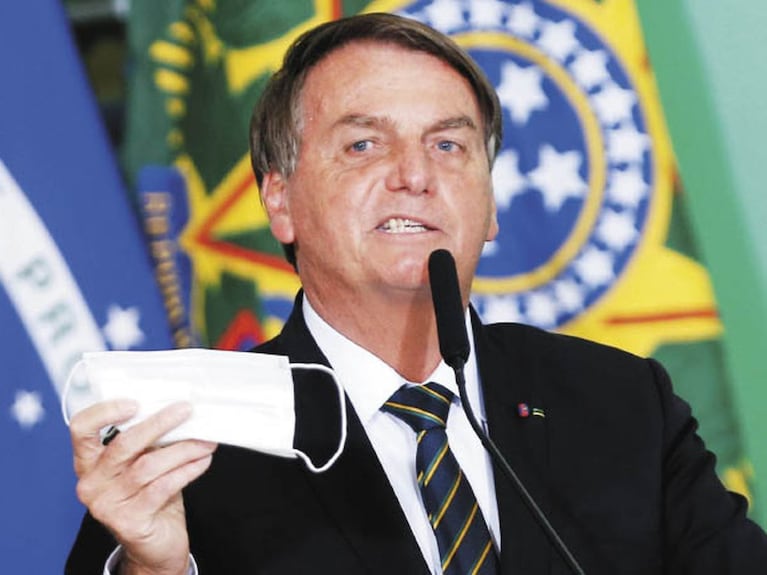 El presidente de Brasil nuevamente internado.