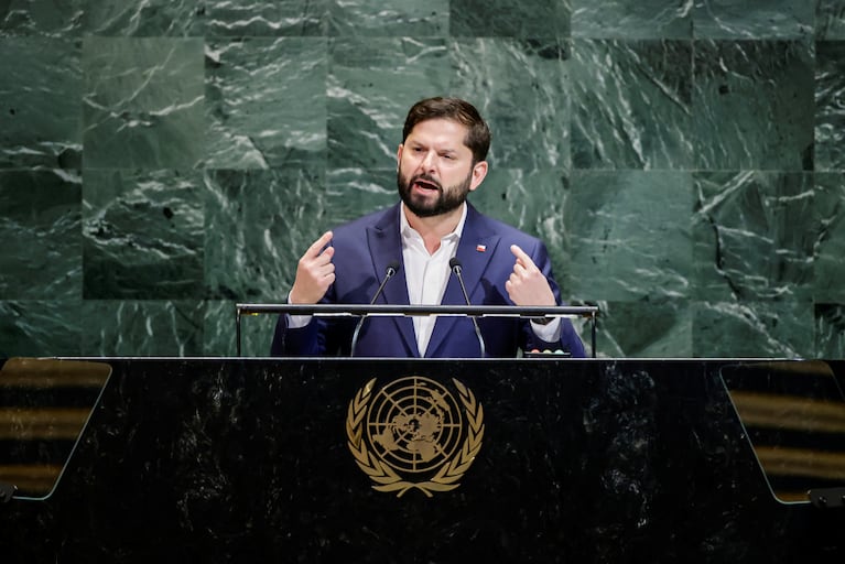 El presidente de Chile, Gabriel Boric.