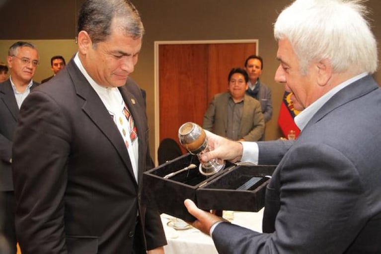 El presidente de Ecuador fue distinguido en Córdoba