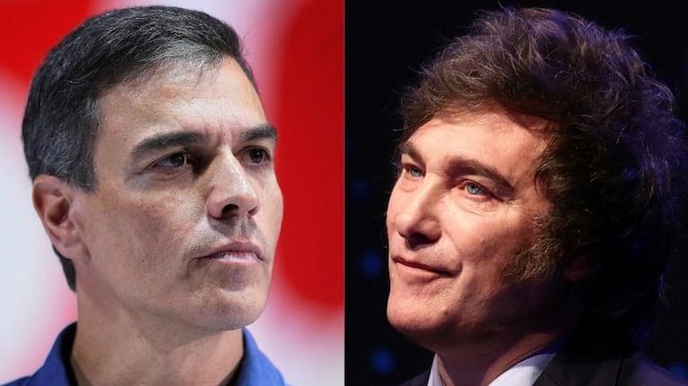 El presidente de España le respondió picante a Javier Milei.