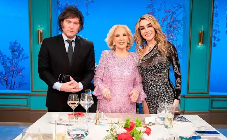 El presidente de la Nación asistió en varias oportunidades a cenas con Mirtha.