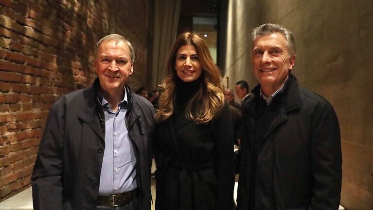 El presidente elogió al chef del restorán adonde comió con Schiaretti.