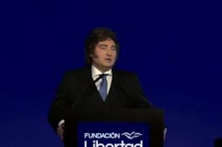 El Presidente en la Fundación Libertad.