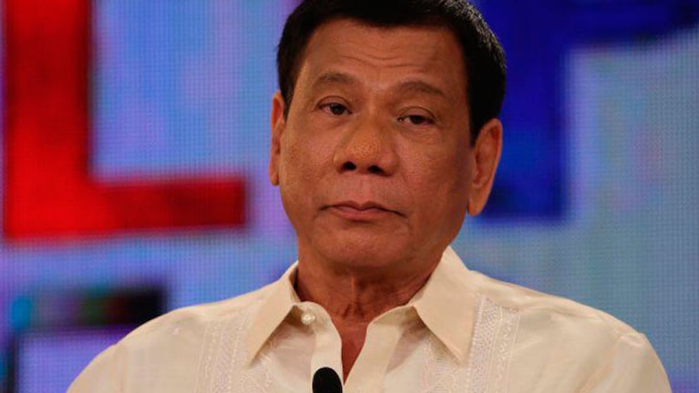 El presidente filipino, Rodrigo Duterte, asiste a la cumbre de diálogo en Da Nang.