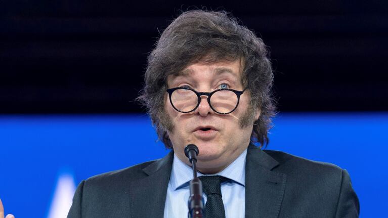 El presidente Javier Milei. (AP/Jose Luis Magana)