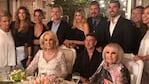 El Presidente Macri  cantó el feliz cumpleaños a La Diva junto a 70 invitados.