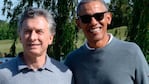 El presidente Macri compartió una foto con Obama en su cuenta de twitter.