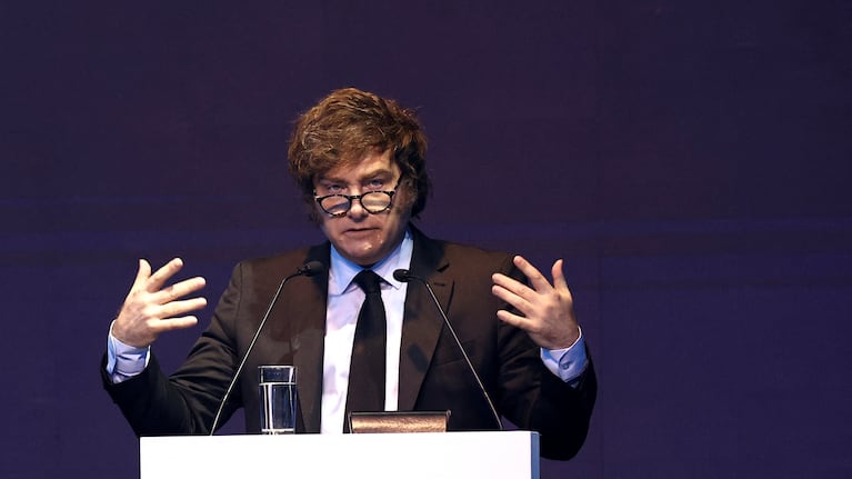 El presidente Milei celebró la sanción de la ley.