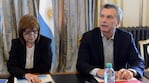 El Presidente respaldó a la ministra de Seguridad, Patricia Bullrich.