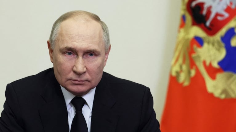 El presidente ruso aseguró que los terroristas capturados tenían la intención de cruzar a Ucrania.