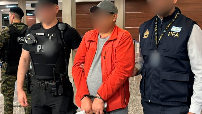 El presunto proveedor fue extraditado desde Bolivia. Foto: PFA.