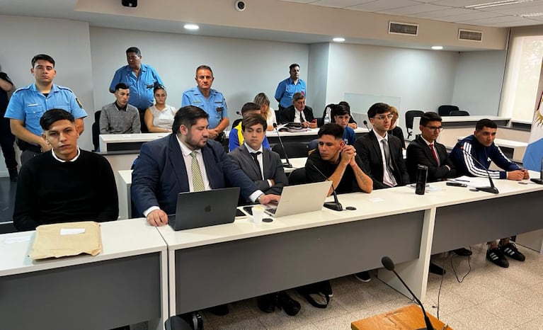 El primer día del juicio por el crimen de Sebastián Villarreal. Foto: El Doce.