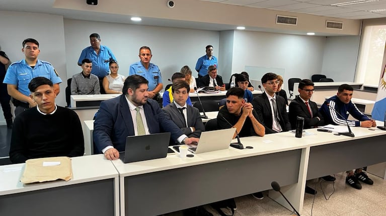 El primer día del juicio por el crimen de Sebastián Villarreal. Foto: El Doce.