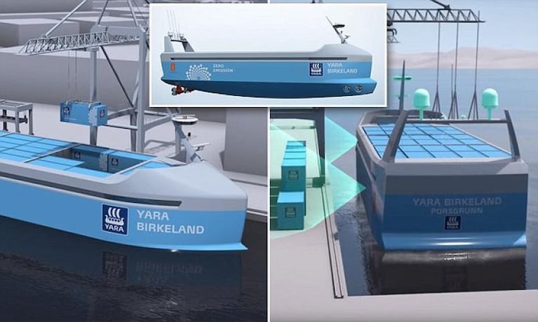 El primer “drone” del mar zarpará en el 2018