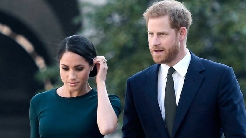 El príncipe Harry y Meghan Markle anunciaron que tendrán su serie. Foto: Télam.