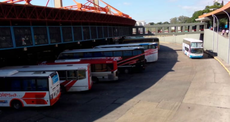 El problema ocurrió en la plataforma 30 de la Terminal de Ómnibus.