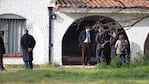 El procedimiento judicial en el convento de General Rodríguez. Foto: La Nación.