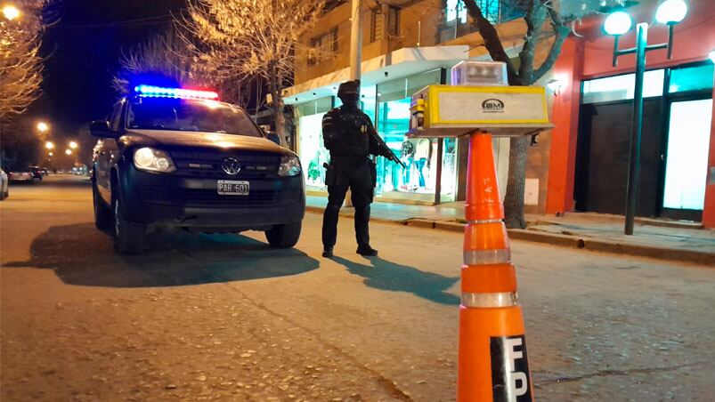 El procedimiento ocurrió en pleno centro de Santa Rosa de Calamuchita. 