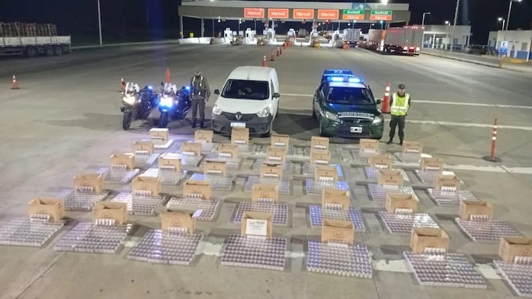 El procedimiento se realizó a metros del peaje de James Craik.