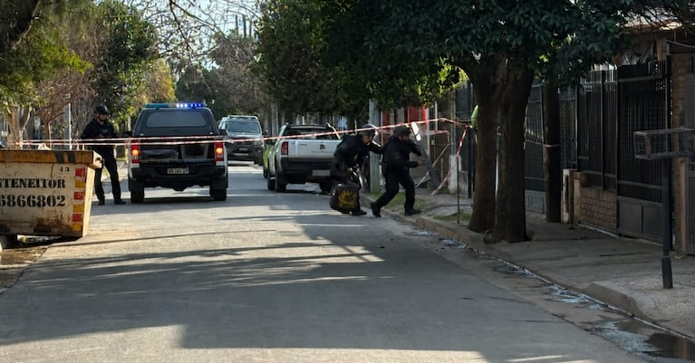 El procedimiento se realizó en la calle Bucarest al 3000.