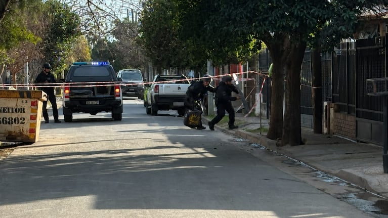 El procedimiento se realizó en la calle Bucarest al 3000.