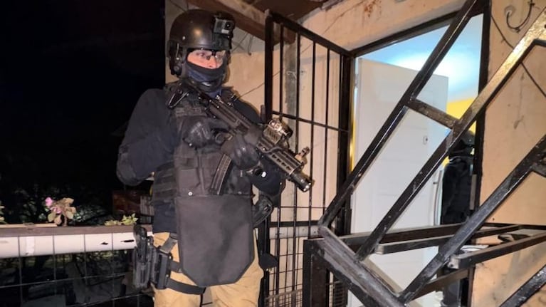 El procedimiento se realizó en un departamento de barrio Ejército Argentino.