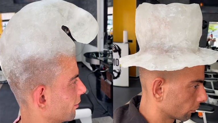 El proceso para llegar a estos gélidos looks es un misterio.