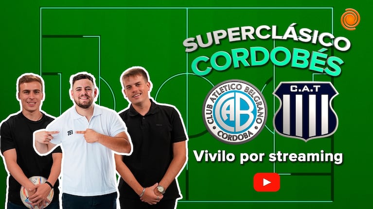 El Producto irá de 11.30 a 13.30 en la previa del superclásico cordobés.
