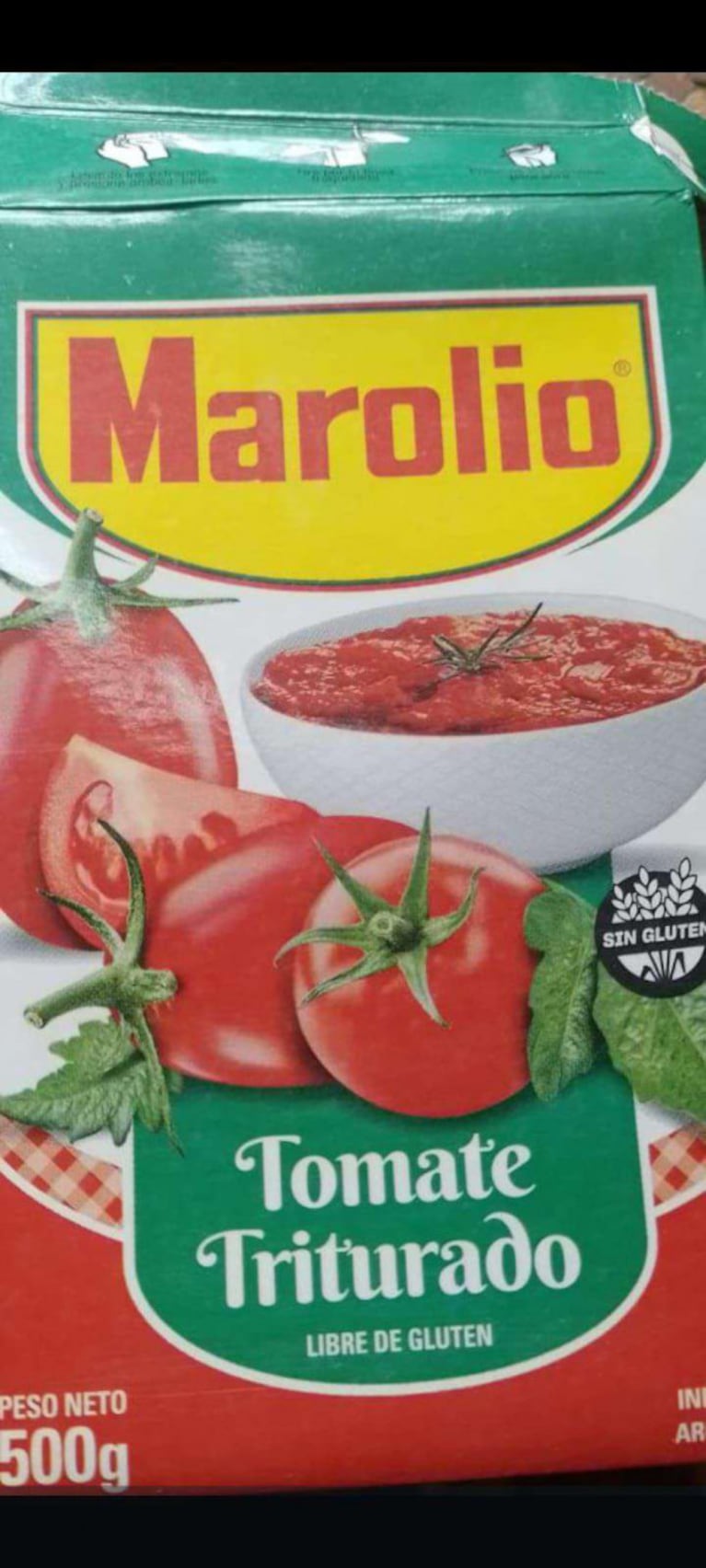 El producto que podría estar contaminado.