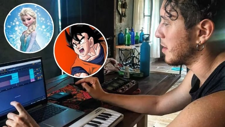El productor musical que la rompe en redes con versiones insolitas.