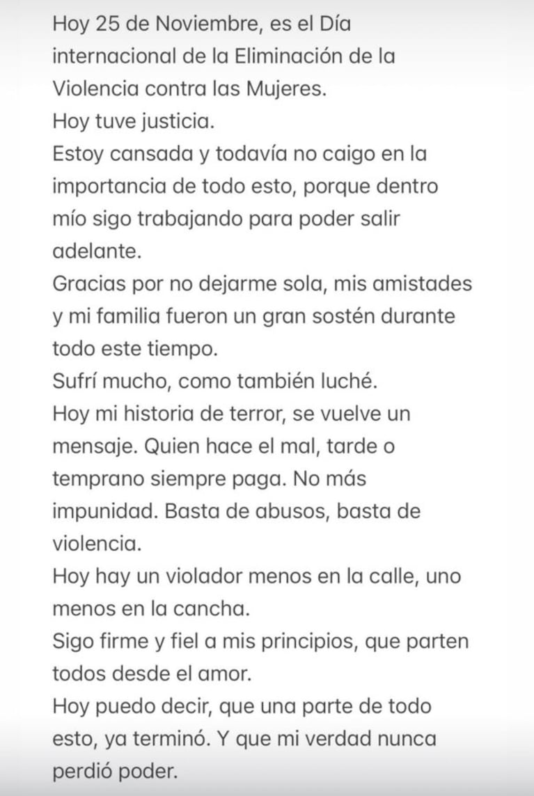 El profundo mensaje de la víctima de abuso tras la condena a prisión para el ex-Talleres