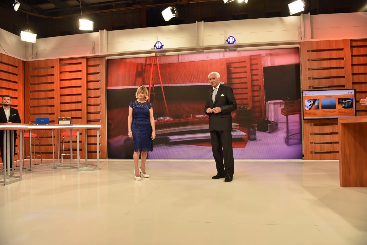 El programa más visto de Córdoba estrenó nueva escenografía. Foto: Lucio Casalla / ElDoce.tv.