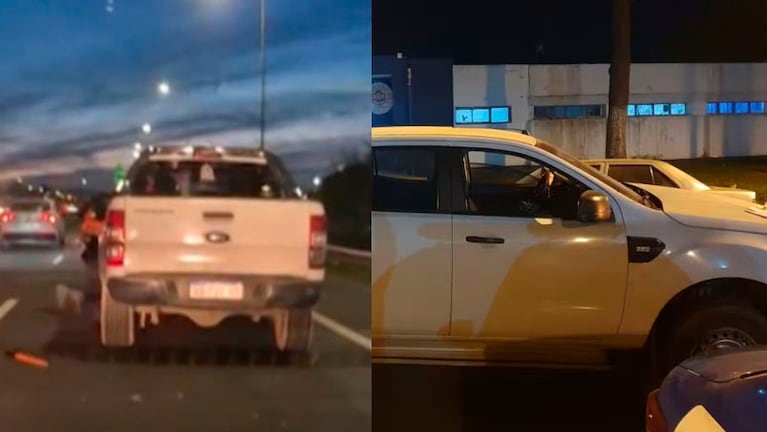 El prontuario del conductor que arrastró al policía de la Caminera en Circunvalación.