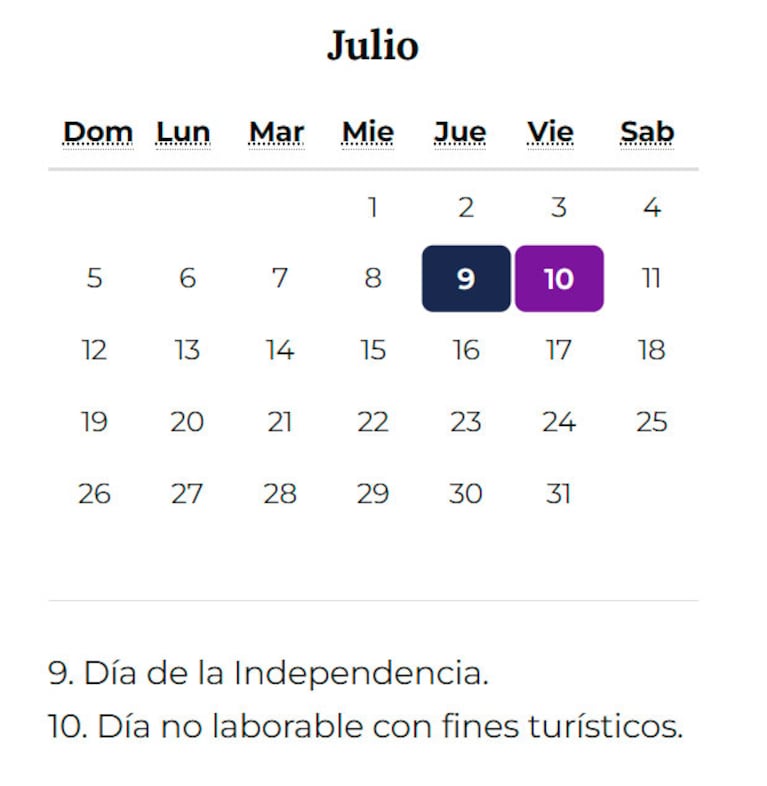 El próximo finde largo será de cuatro días pero no es para todos: cuándo cae