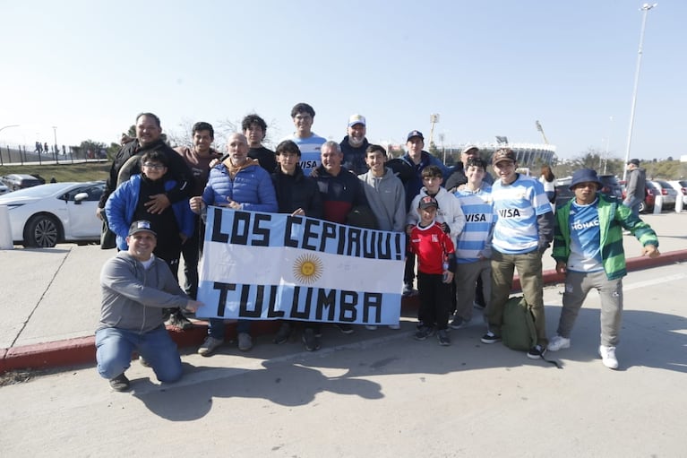 El público en la previa de Los Pumas vs los All Blacks en el Kempes.