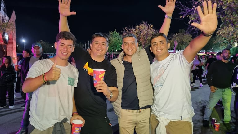 El público presente del Festival Nacional de Cuarteto.