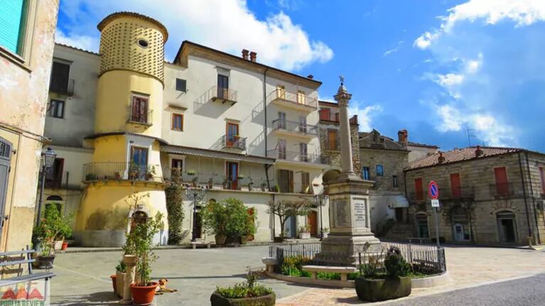 El pueblo italiano de Roseto Valfortore, en Puglia.