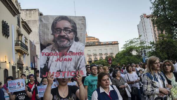 El pueblo tucumano quiere saber porqué murió el padre Juan.