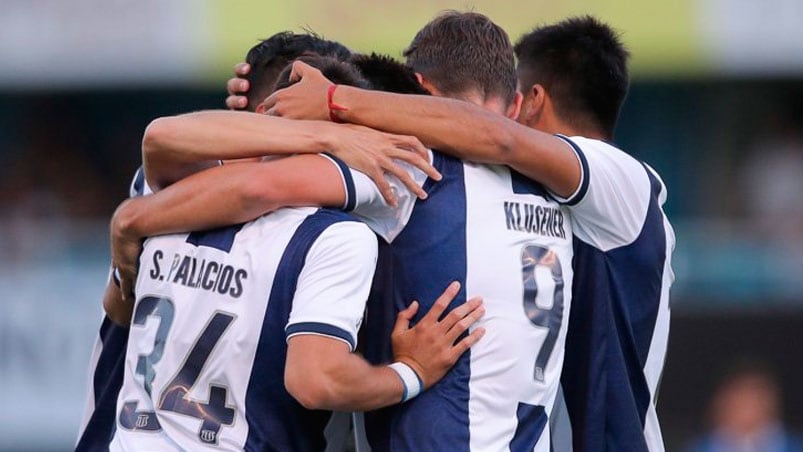 El quinto festejo. El Albiazul sigue subiendo.