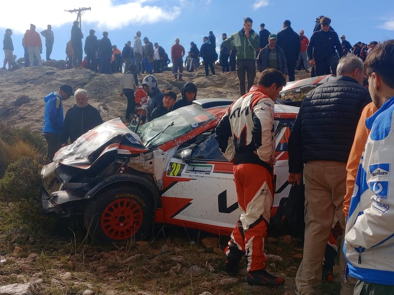 El Rally fue suspendido luego de conocerse la tragedia.