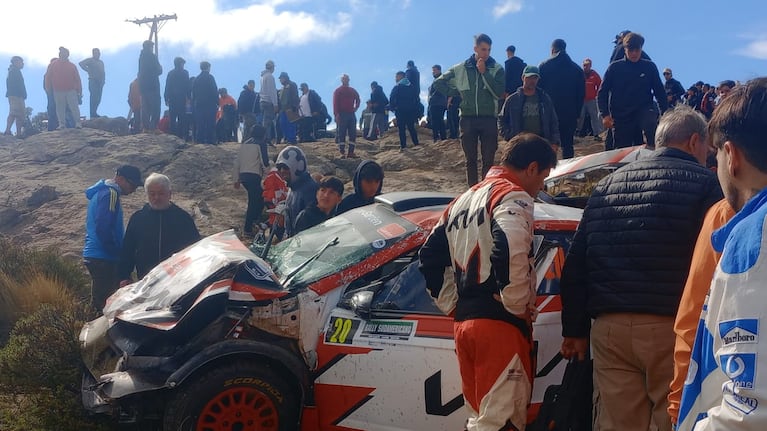 El Rally fue suspendido luego de conocerse la tragedia.